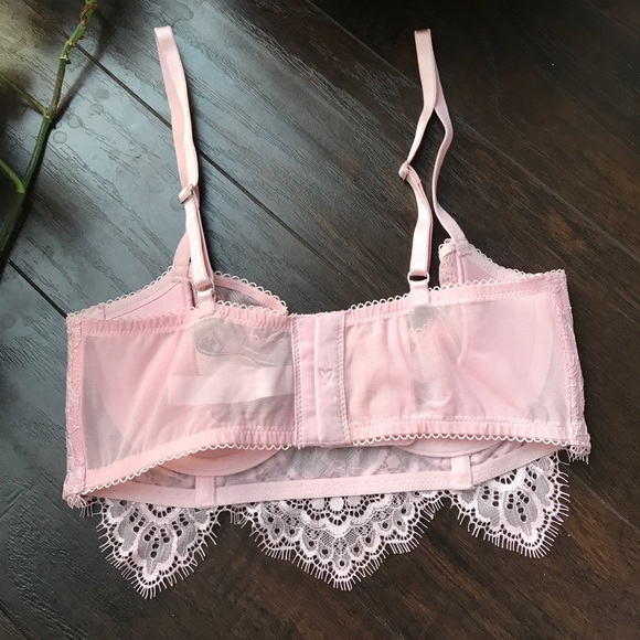 Victoria’s Secret pink lace bralette - Picture 3 of 8